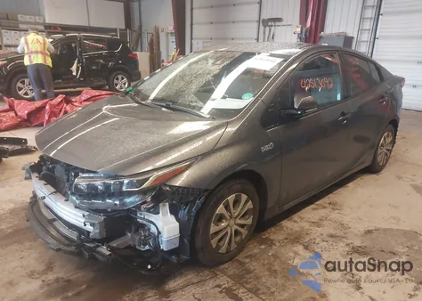 2020 Toyota Prius Prime Xle from USA, damaged, VIN JTDKARFP9L3139643